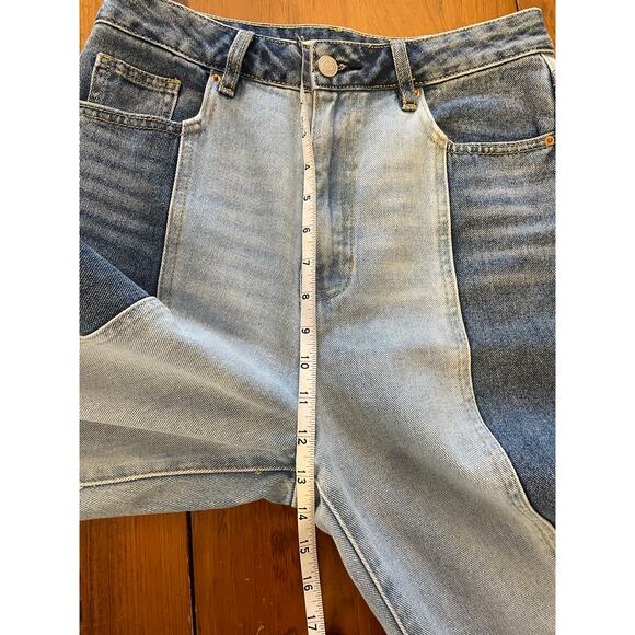 Pacsun Womens Jeans Size 28 90s Boyfriend Two Toned All Cotton Medium Light Wash - Picture 8 of 9